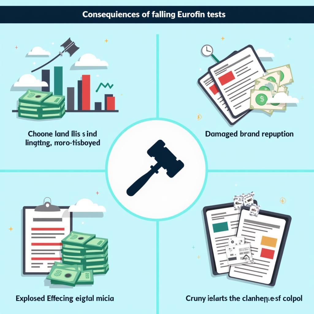 Hậu quả Eurofin kết quả thử nghiệm không đạt