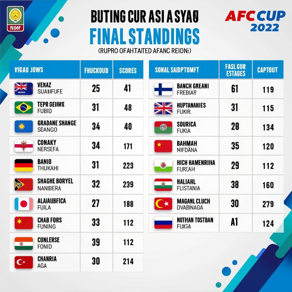 Kết quả AFC Cup 2022 khu vực Đông Nam Á