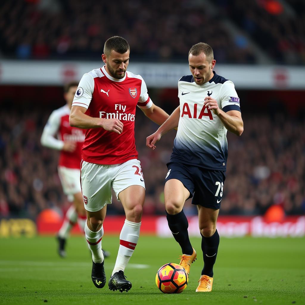 Kết quả Arsenal vs Tottenham kinh điển