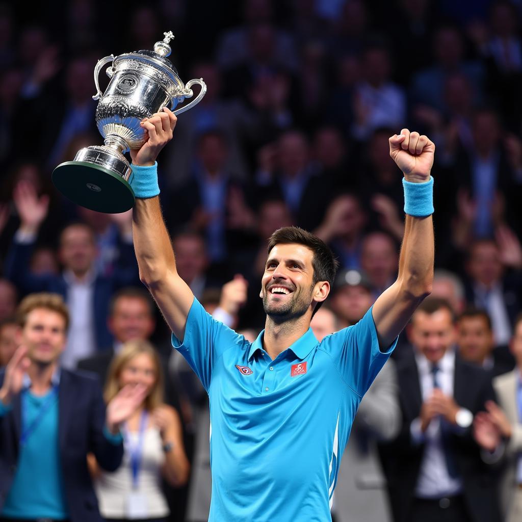 Djokovic chiến thắng ATP Finals 2023