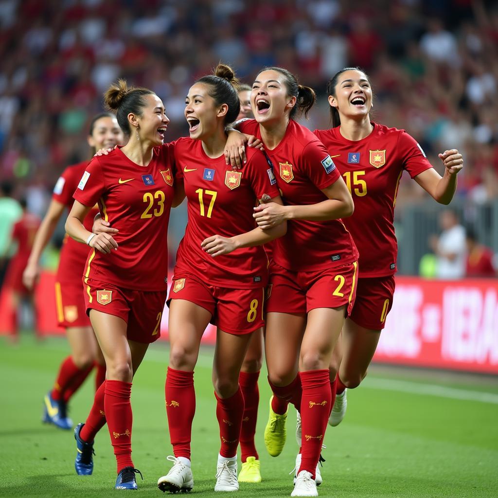 Kết quả bóng đá nữ Việt Nam tại Asiad 2018