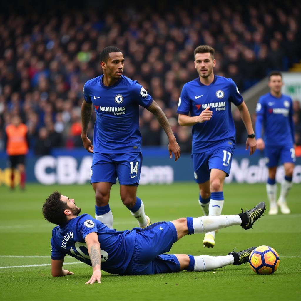 Kết quả Chelsea VS: Một trận đấu hài hước