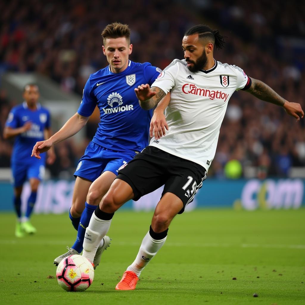 Fulham in Premier League Match