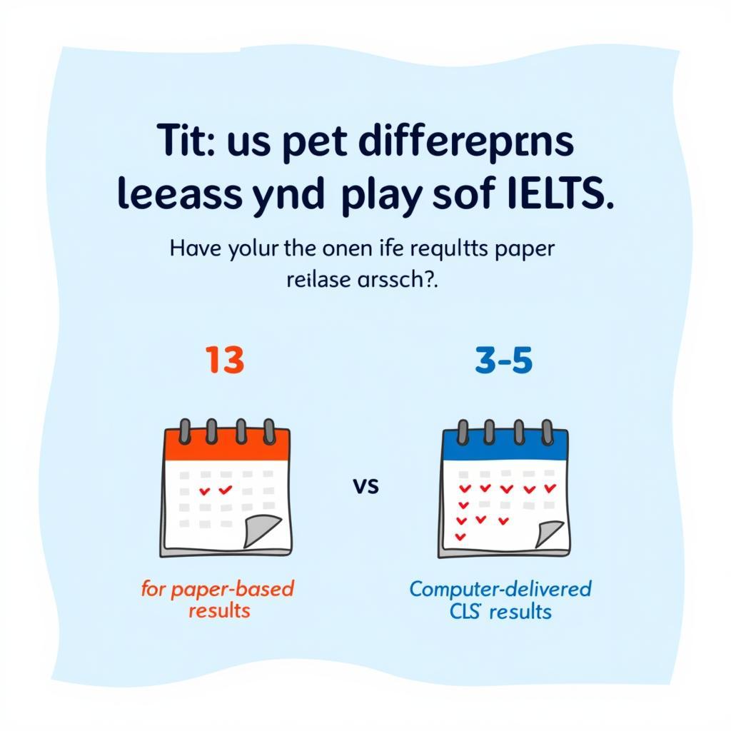 Kết quả IELTS trên máy tính và giấy