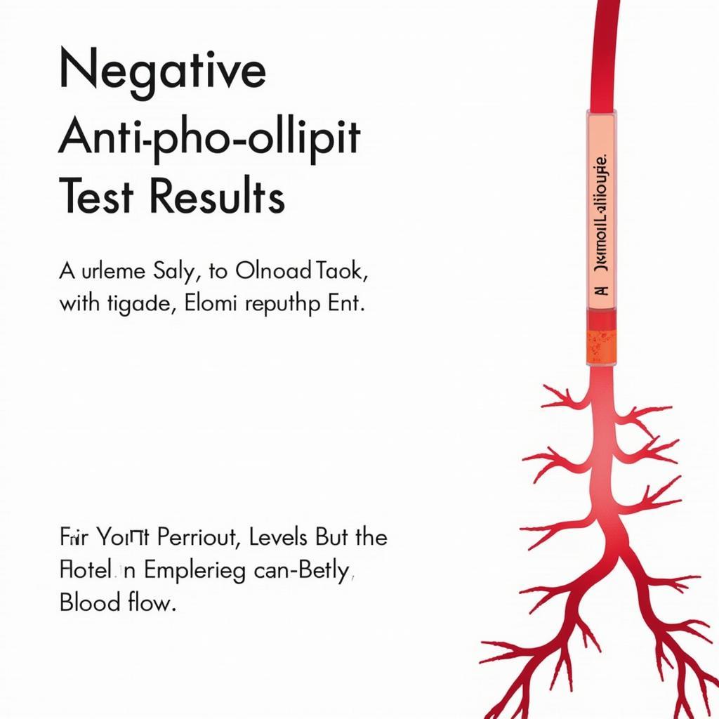 Kết Quả Xét Nghiệm Antiphospholipid Âm Tính