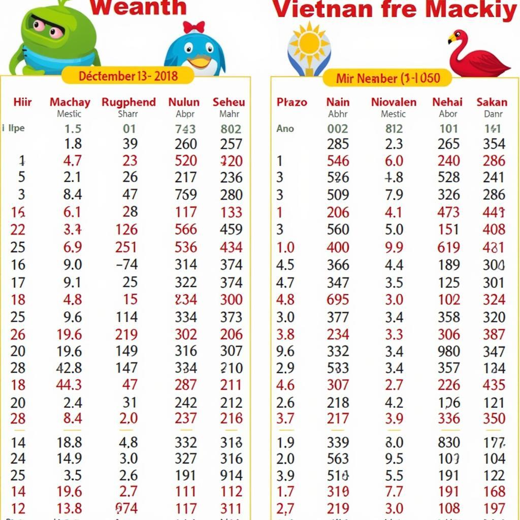 Kết Quả Xổ Số Miền Nam & Miền Trung 13/12/2018