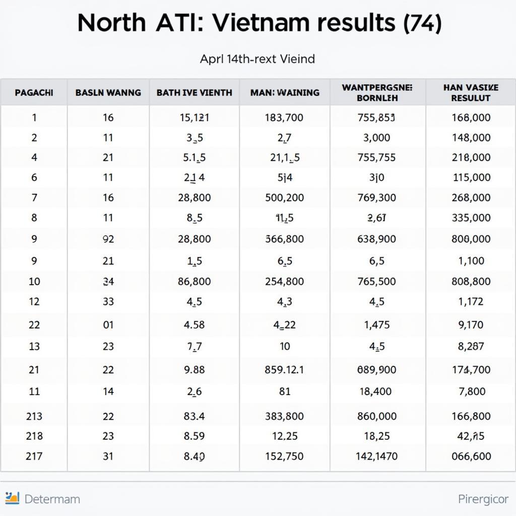 Kết quả xổ số miền Bắc ngày 14 tháng 4