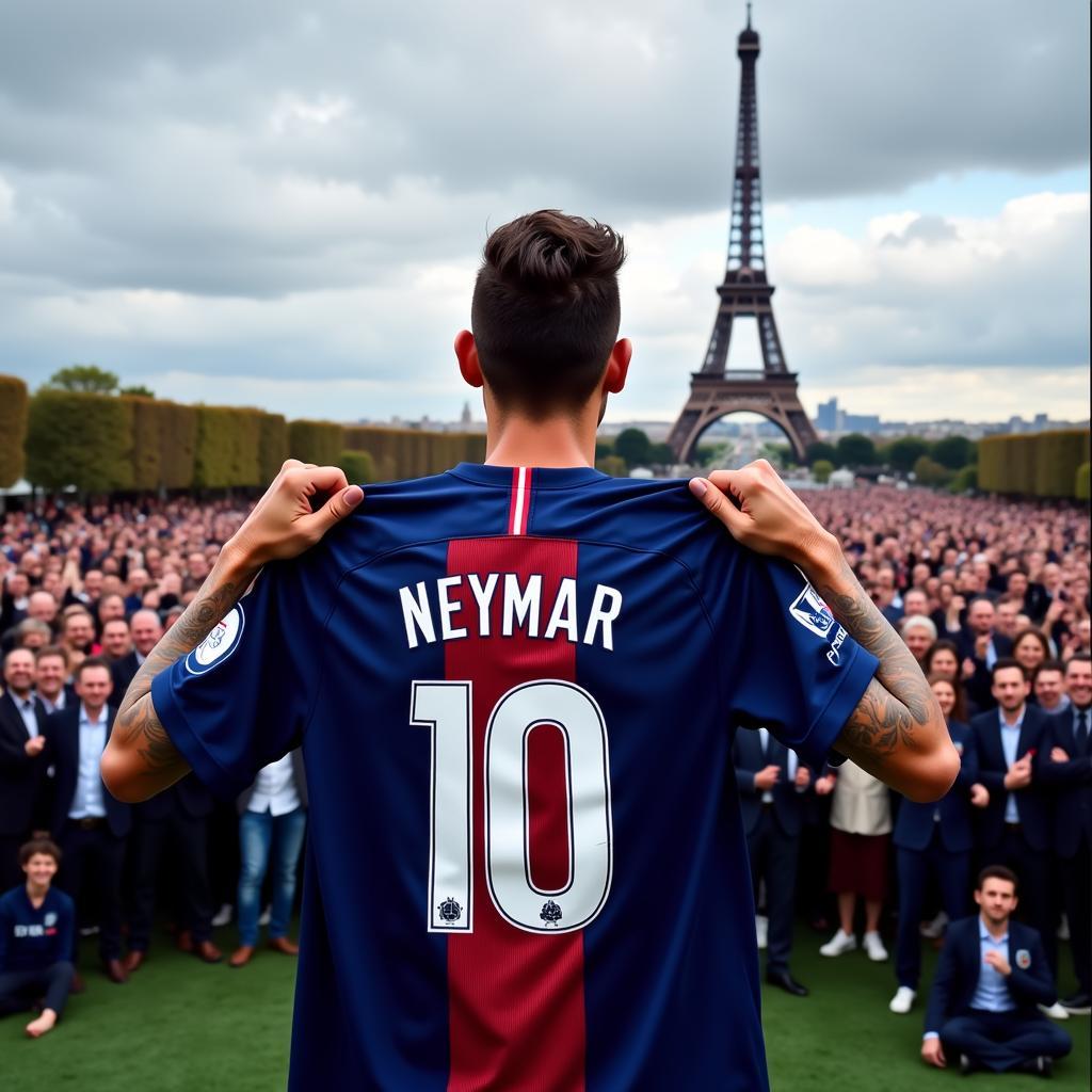 Kỷ lục chuyển nhượng của Neymar sang PSG