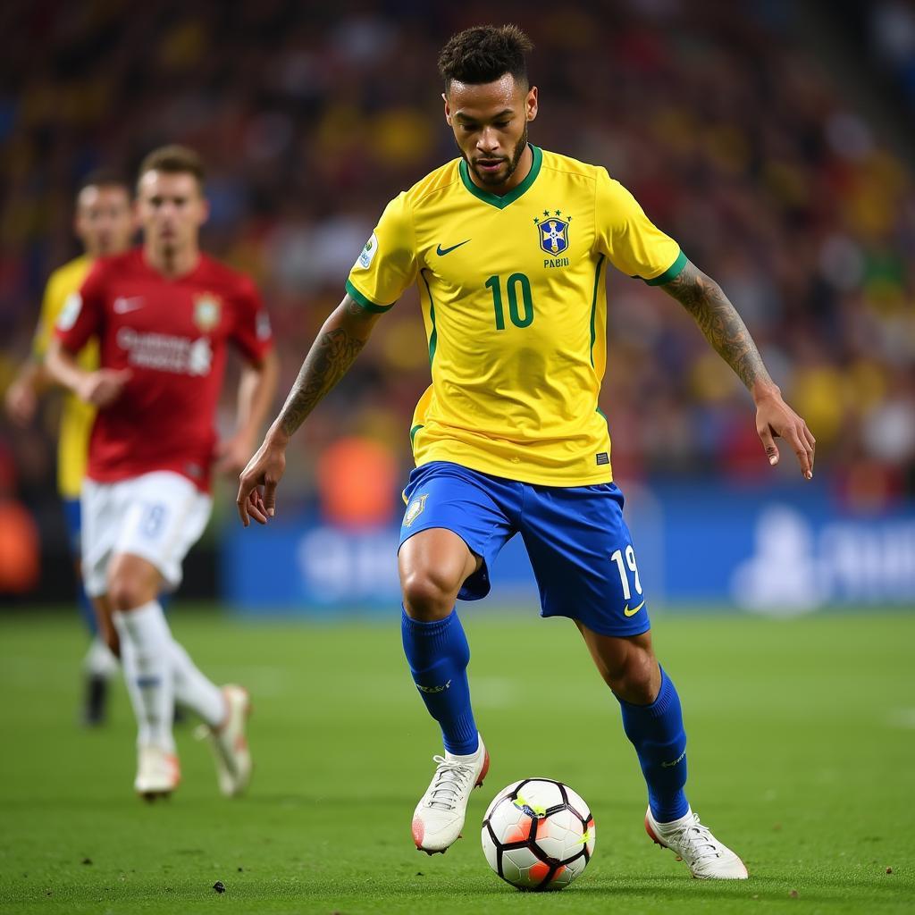 Kỹ thuật điêu luyện của JR Neymar