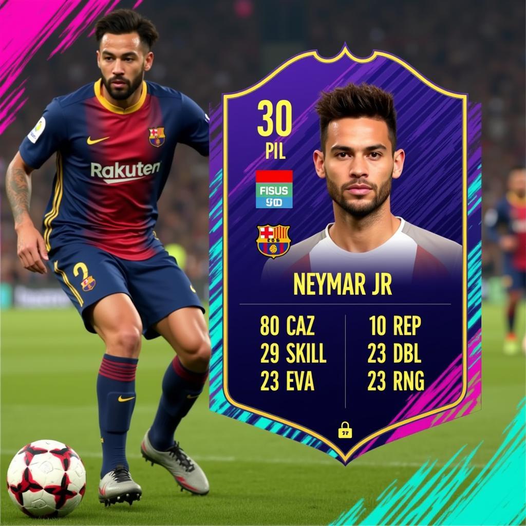 Kỹ thuật Samba của Neymar Jr trong FIFA 19