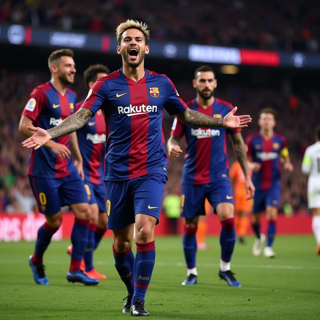 Ký ức Neymar tại Barcelona