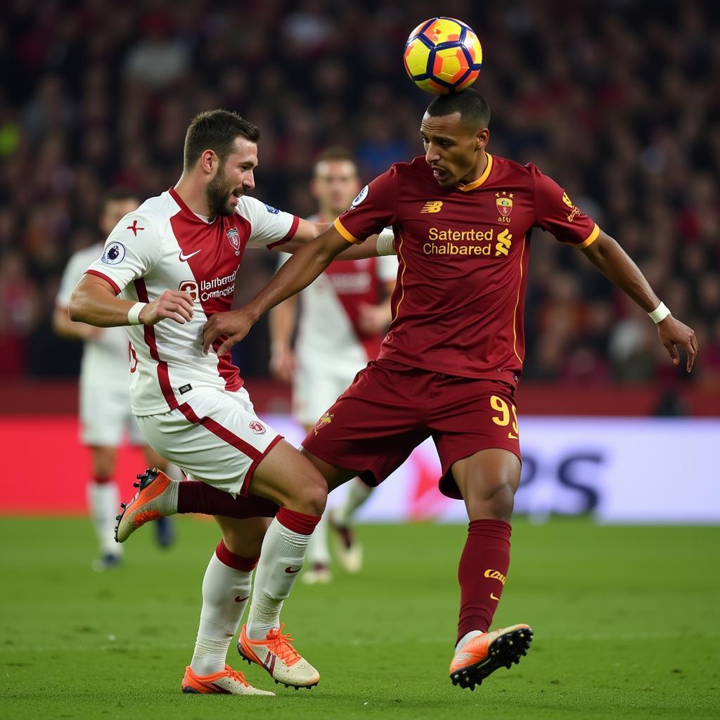 Trận đấu giữa Liverpool và AS Roma đầy kịch tính và hài hước