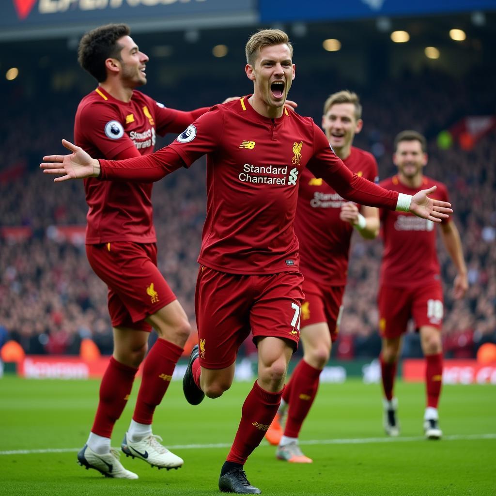 Liverpool ngược dòng ngoạn mục tại Cúp C1