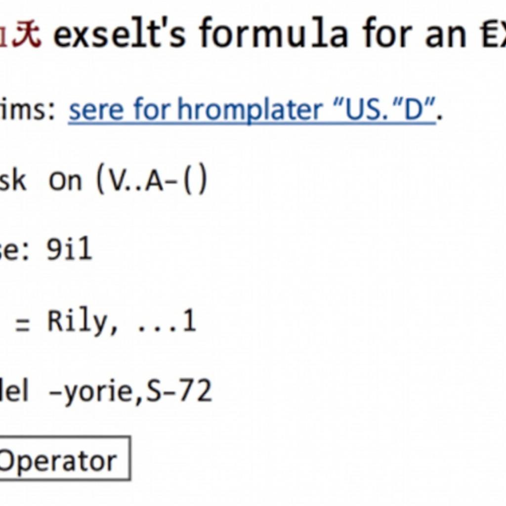 Lỗi cú pháp trong Excel