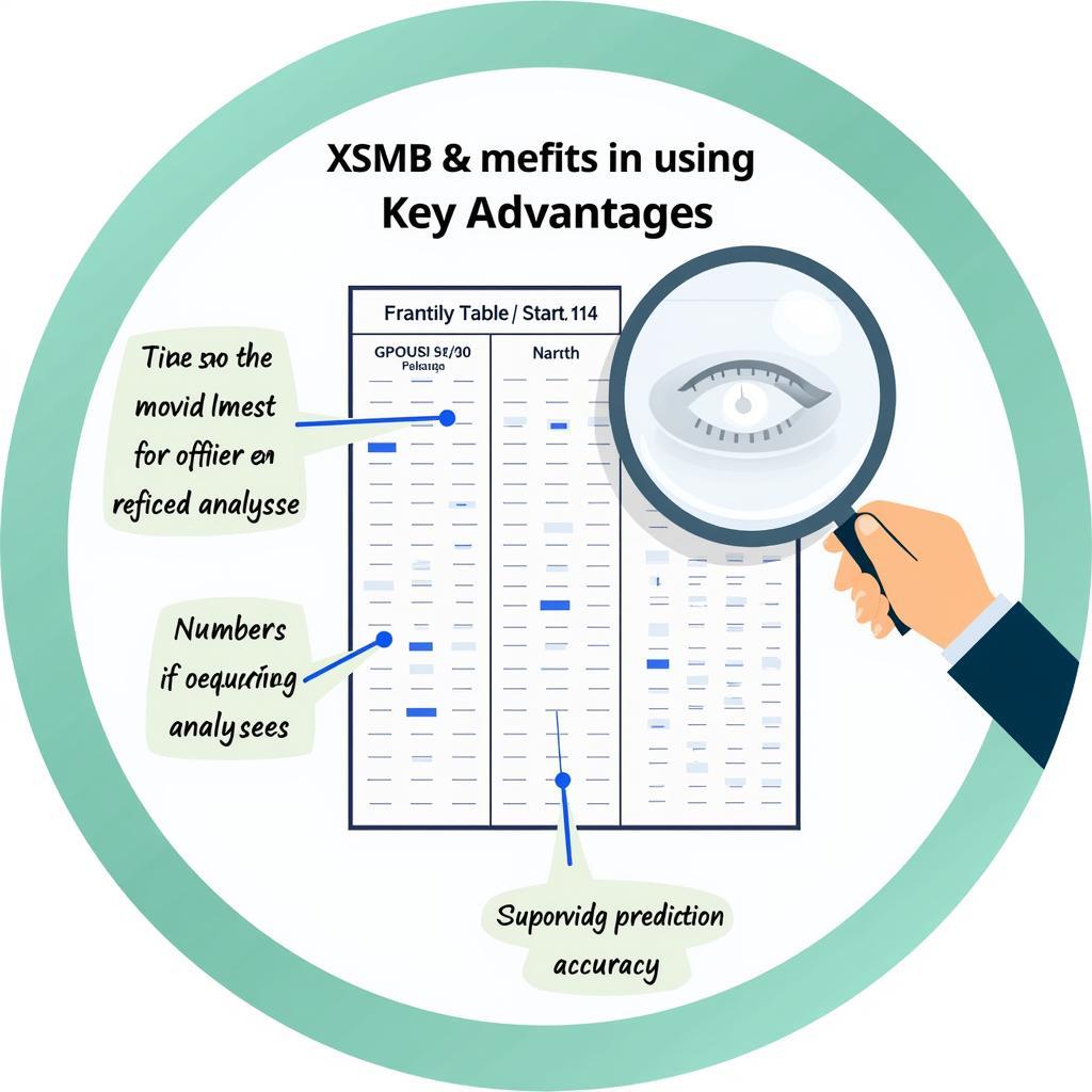 Lợi ích sử dụng bảng tổng hợp XSMB 2017