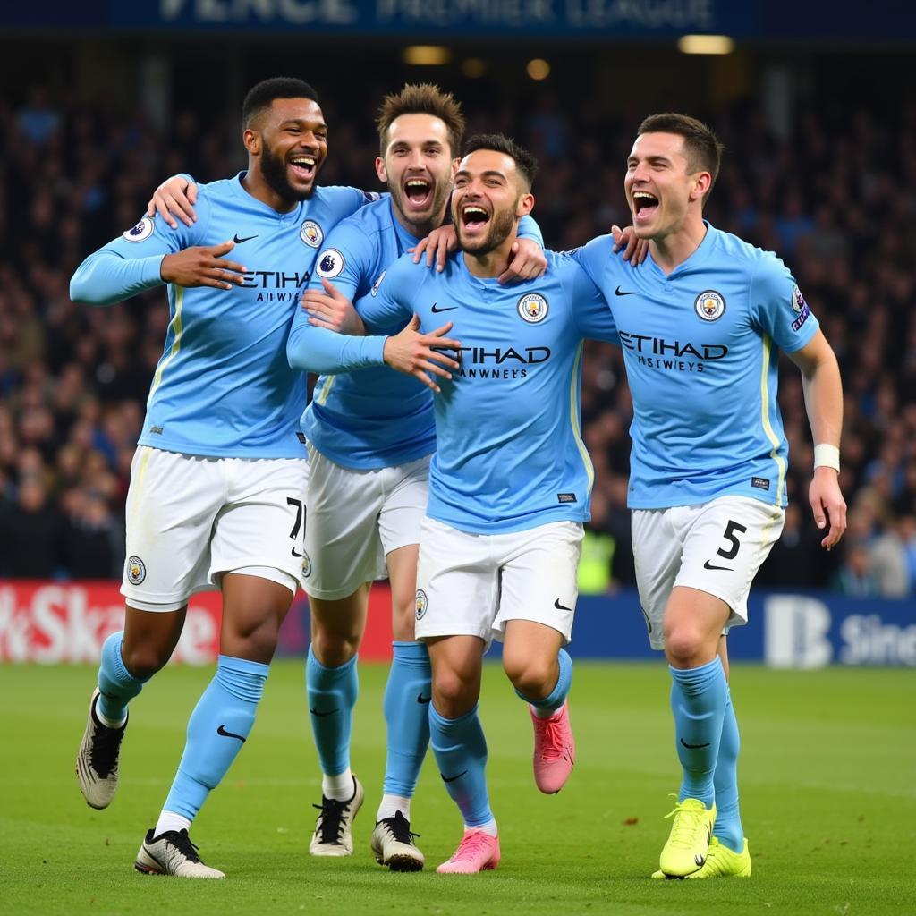 Man City chiến thắng vòng 2 Premier League