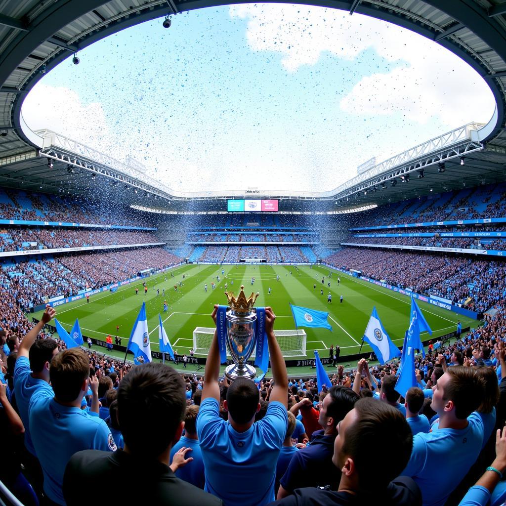 Manchester City chinh phục Ngoại Hạng Anh: Hành trình đến ngôi vương của The Citizens