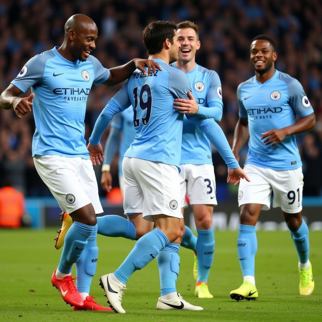 Man City thắng lớn vòng 1 Ngoại Hạng Anh