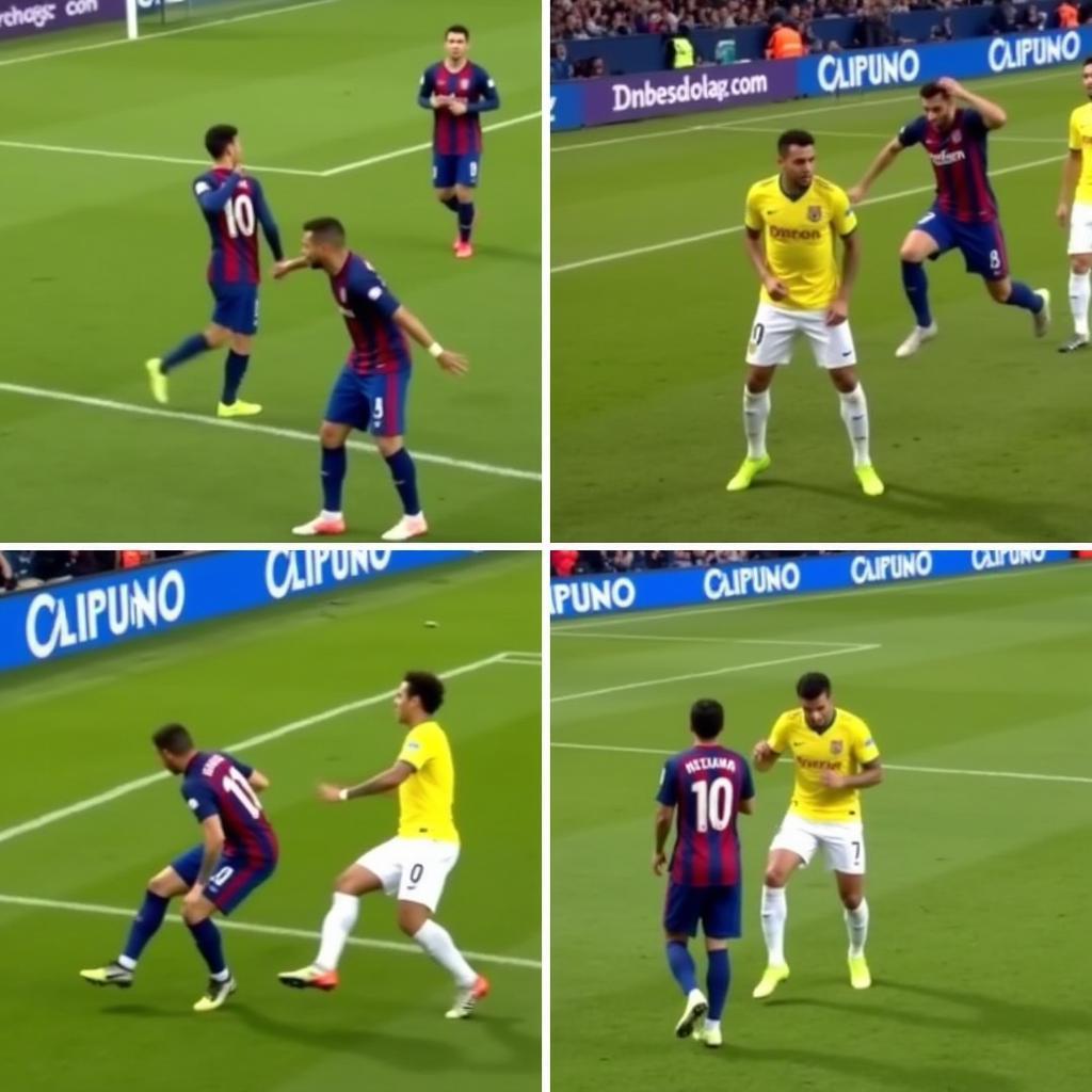 Neymar Ăn Vạ Hài Hước