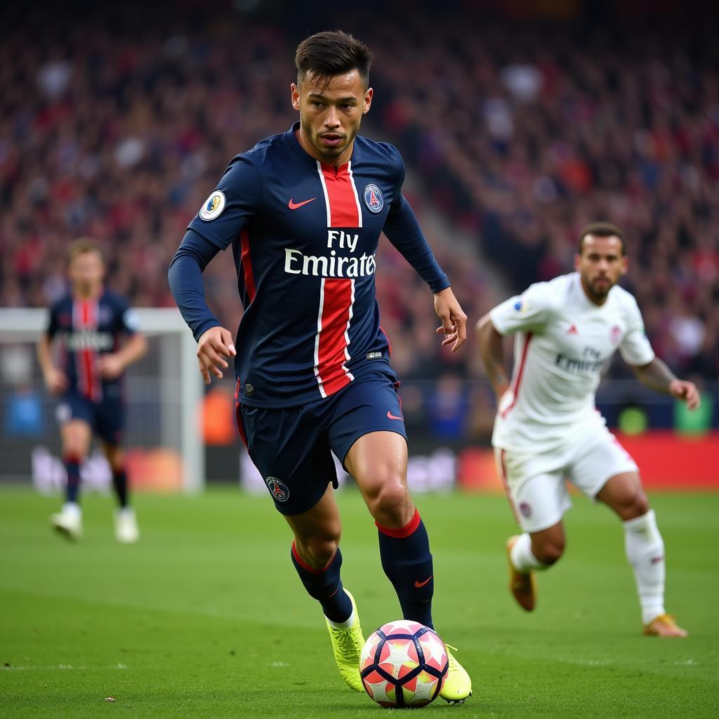 Neymar Jr thể hiện kỹ năng đỉnh cao