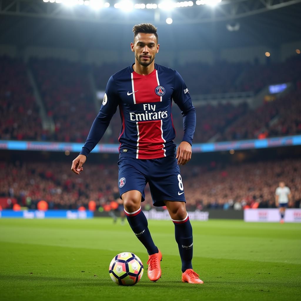 Neymar khoác áo PSG