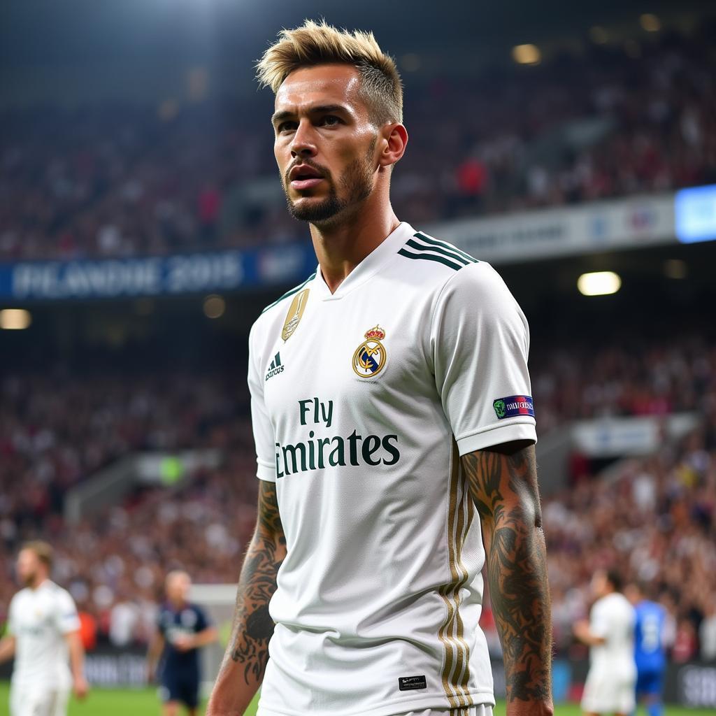 Neymar khoác áo Real Madrid