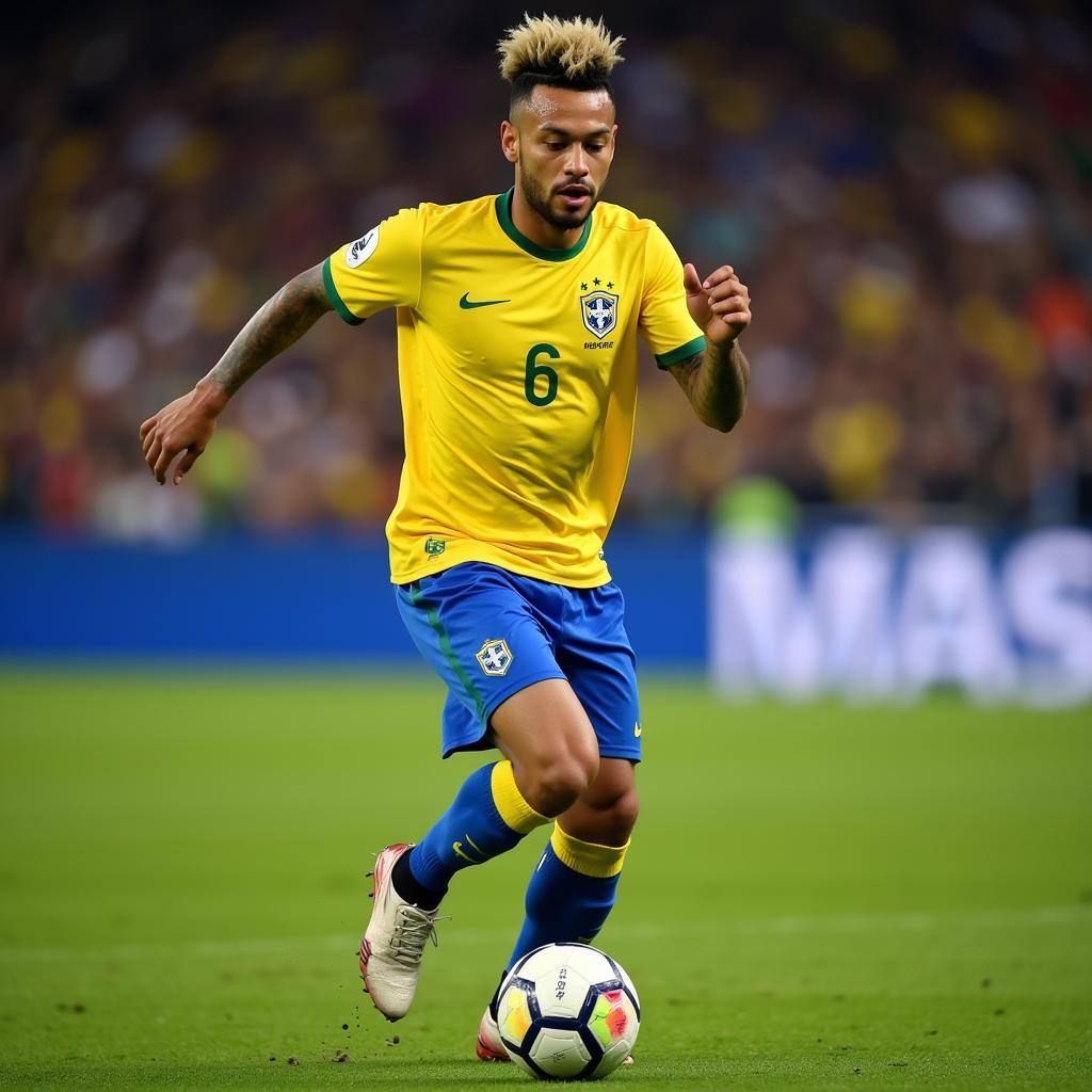 Neymar khoe phong cách trên sân cỏ