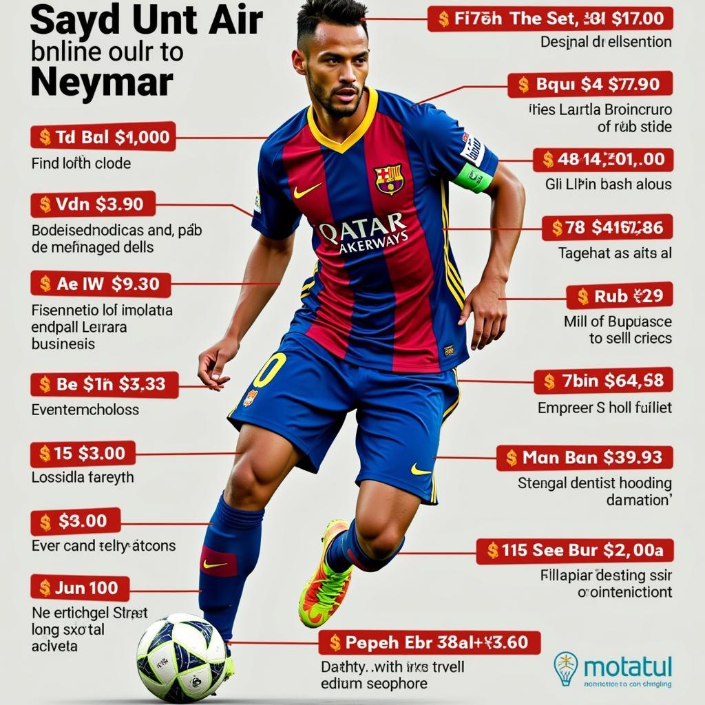 Neymar kiếm tiền từ nhiều nguồn khác nhau