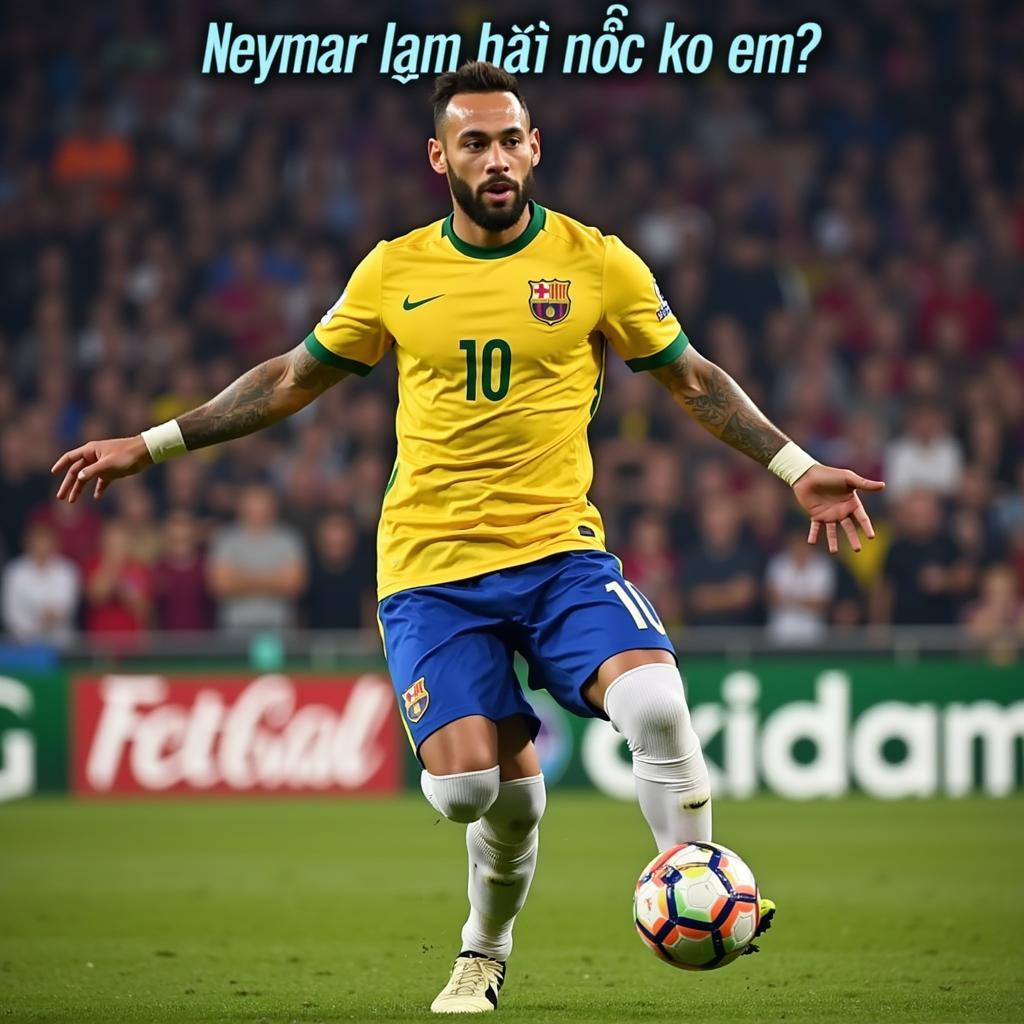 Neymar "Làm Tí Nước Ko Em" Meme