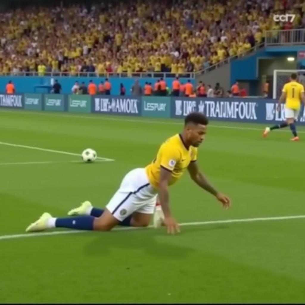 Neymar Lăn Lộn World Cup 2018