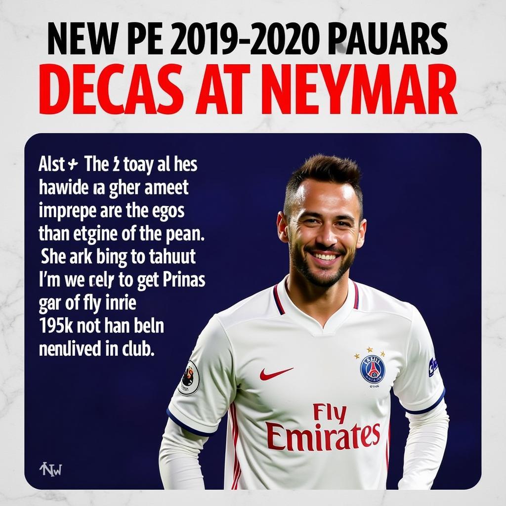 Neymar ở lại PSG mùa giải 2019