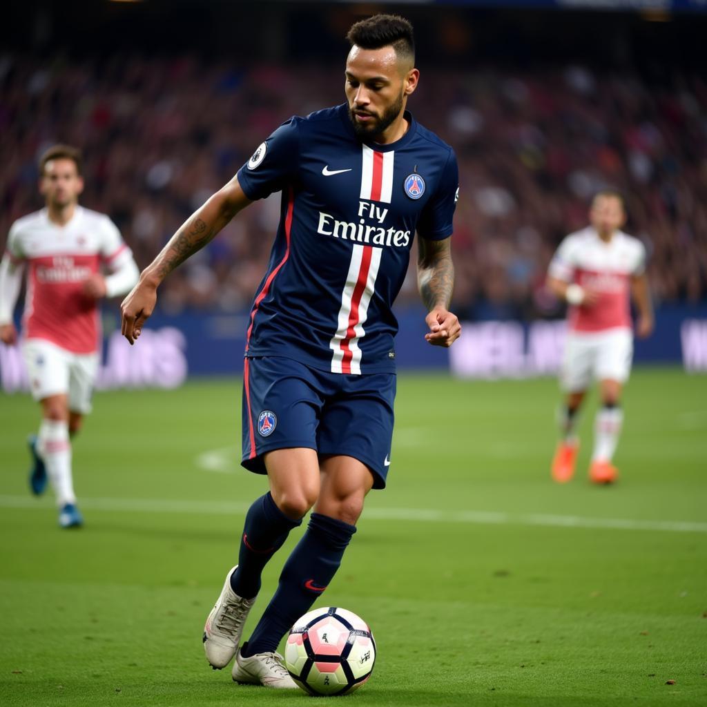 Neymar PSG kỹ thuật điêu luyện 2019