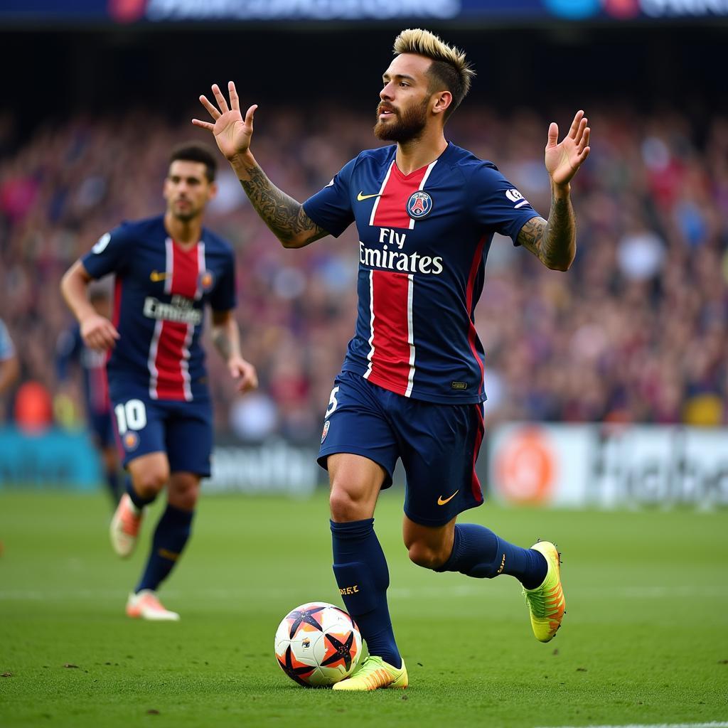 Neymar rời Barcelona gia nhập PSG