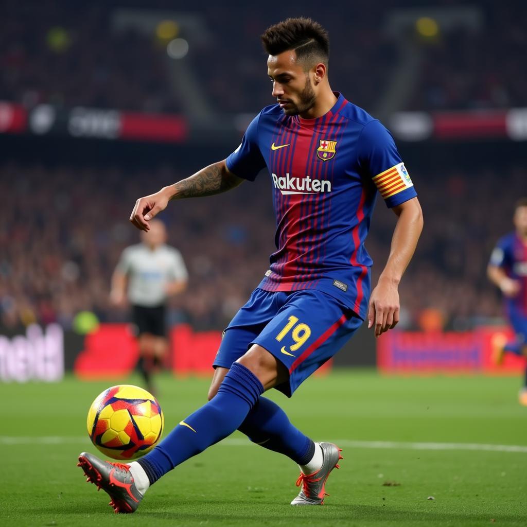 Neymar TOTS dứt điểm: Chính xác và đa dạng