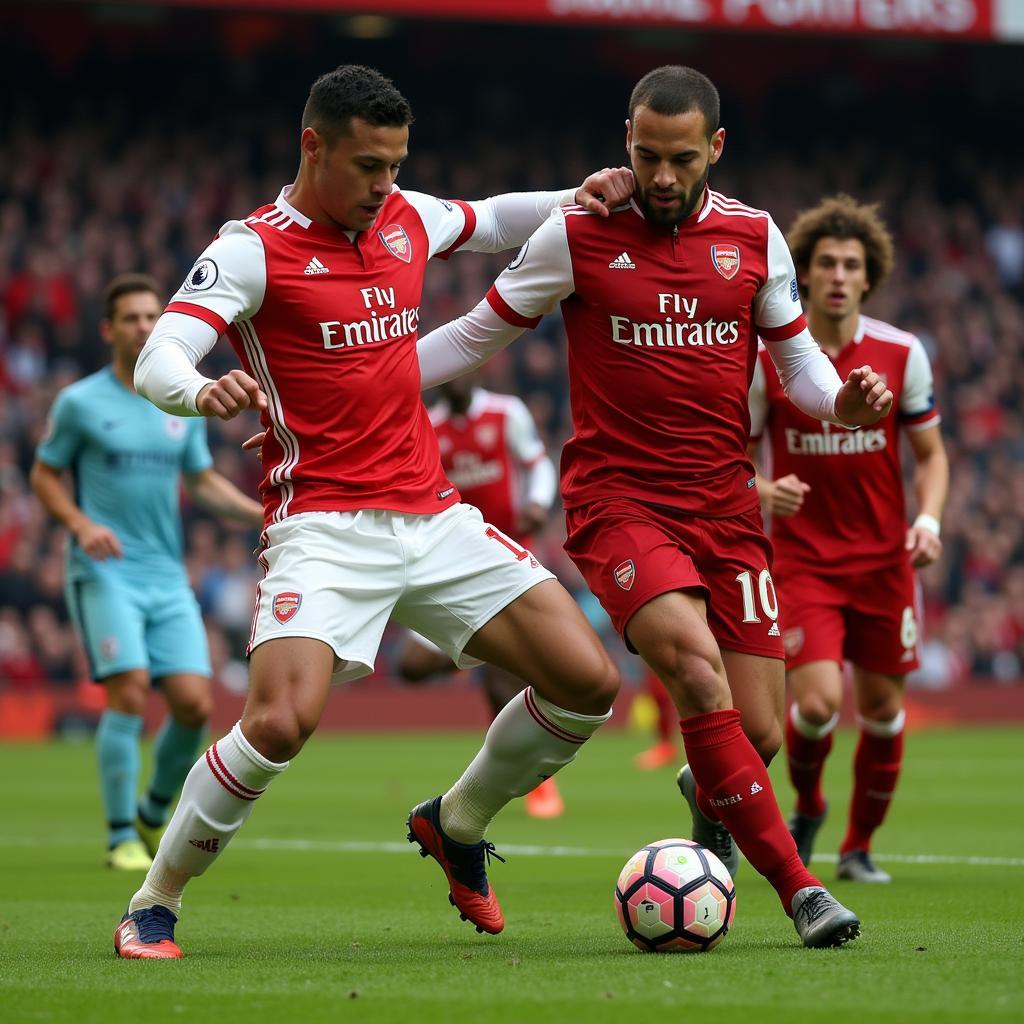 Ngôi sao Arsenal và Liverpool đối đầu