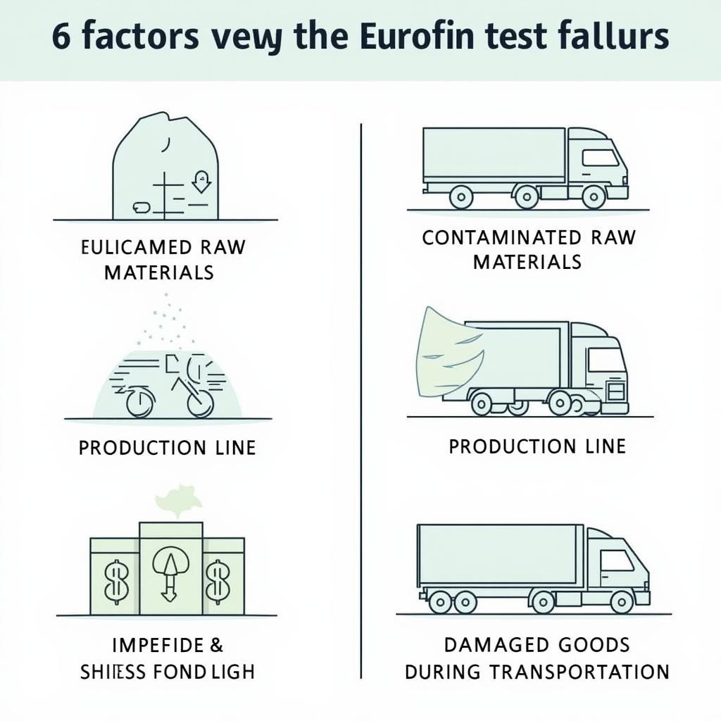 Nguyên nhân Eurofin kết quả thử nghiệm không đạt