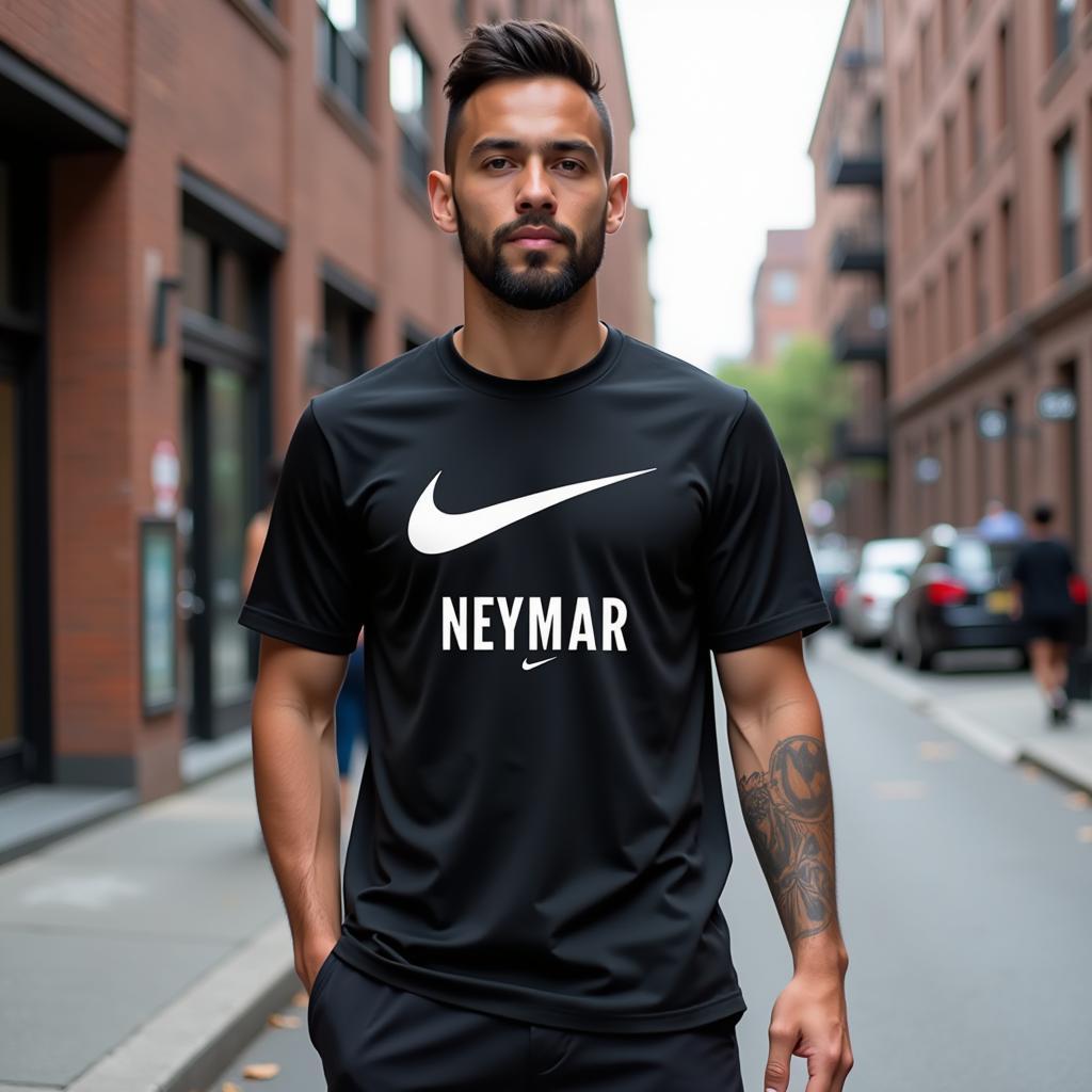 Áo Nike Neymar phong cách đường phố