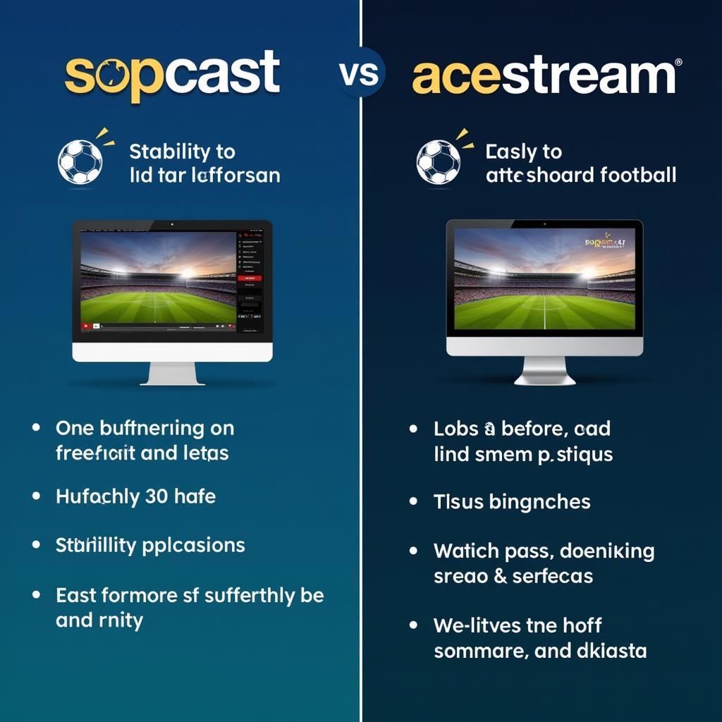 So sánh Sopcast và Acestream để xem bóng đá không giật lag