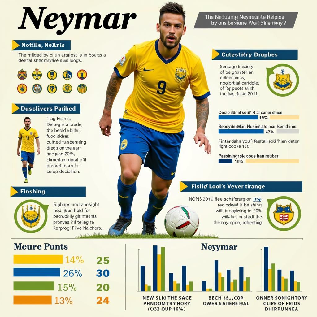 Phân tích chi tiết Neymar overall stats: Từ kỹ thuật đến tinh thần