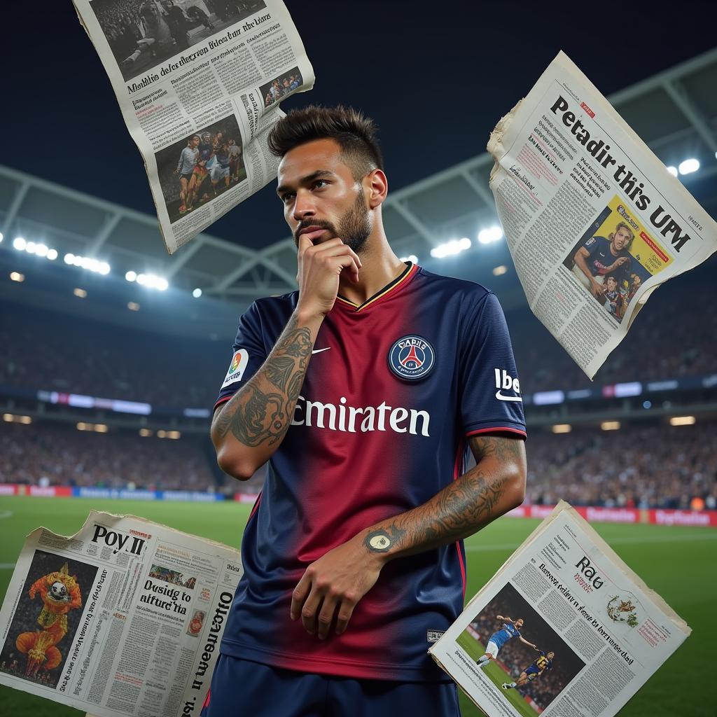 Neymar giữa PSG và Real Madrid - Một quyết định khó khăn