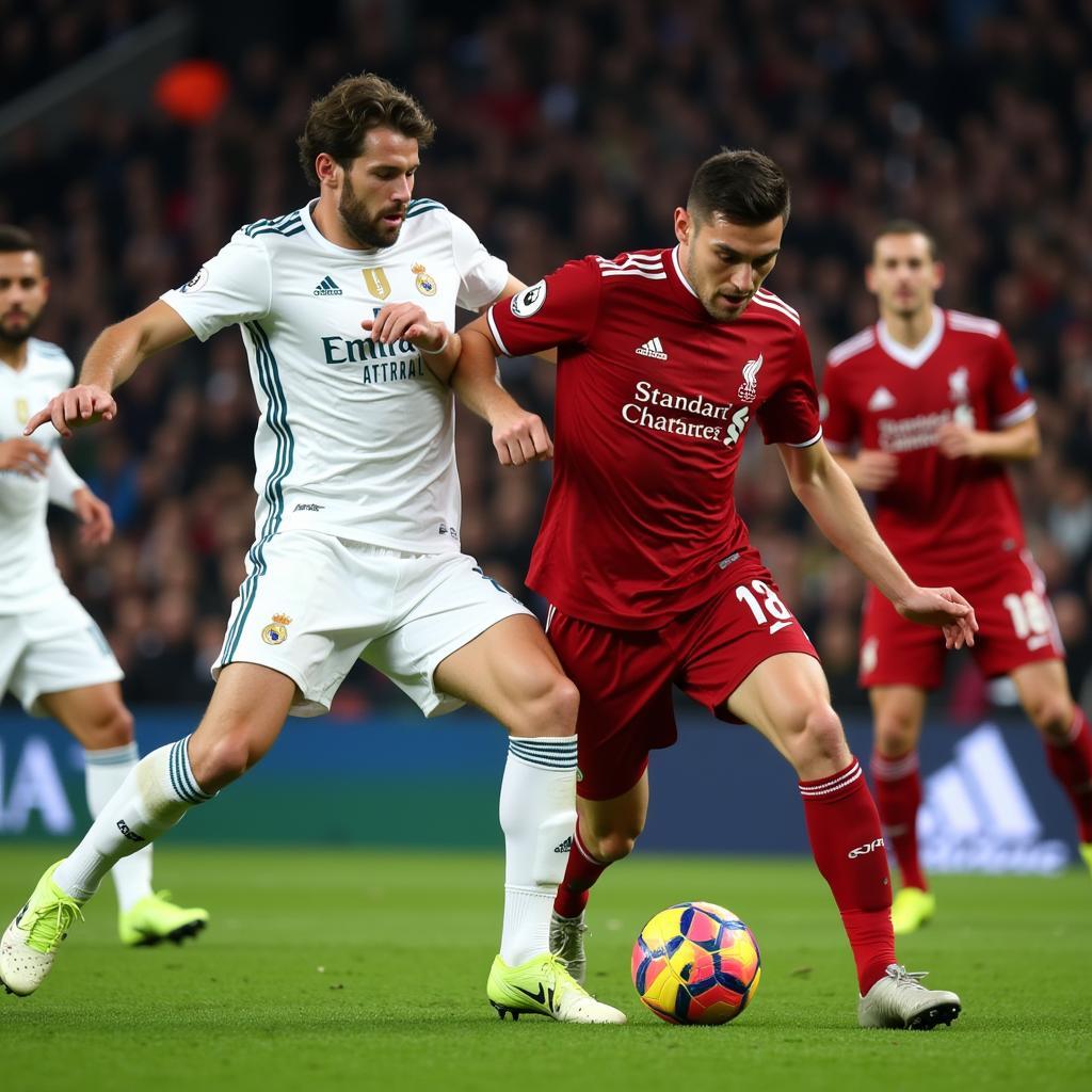 Trận cầu kinh điển giữa Real Madrid và Liverpool