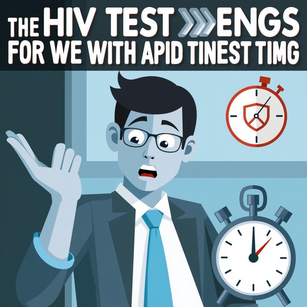 Thời gian chờ đợi kết quả test nhanh HIV