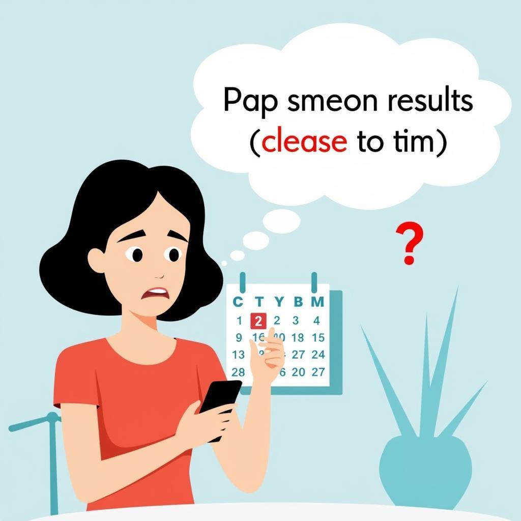 Thời gian chờ kết quả xét nghiệm Pap Smear