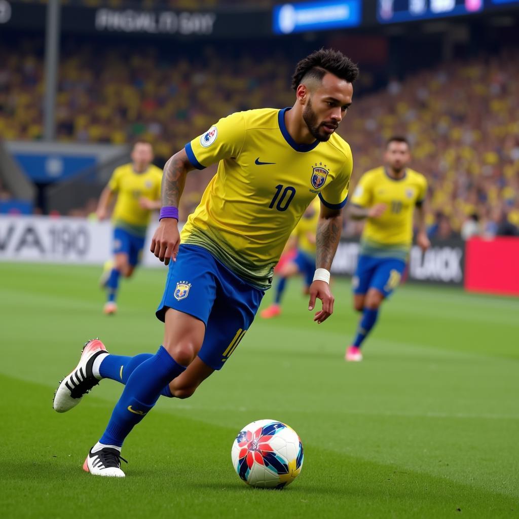 Tốc độ "xé gió" của Neymar trong FIFA 18