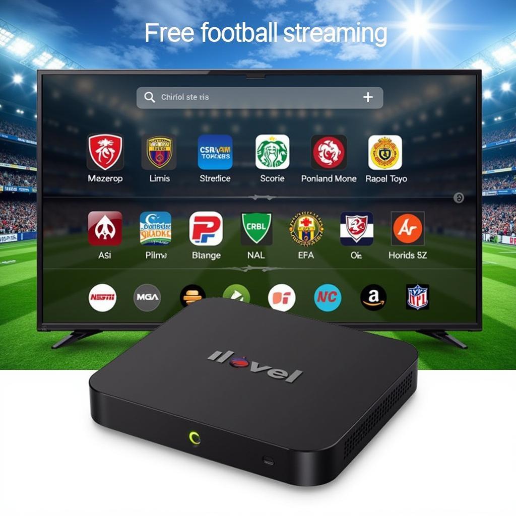 Ứng dụng xem bóng đá miễn phí trên Android Box