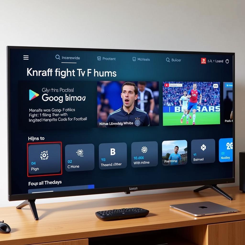 Ứng dụng xem đá bóng trên smart TV miễn phí