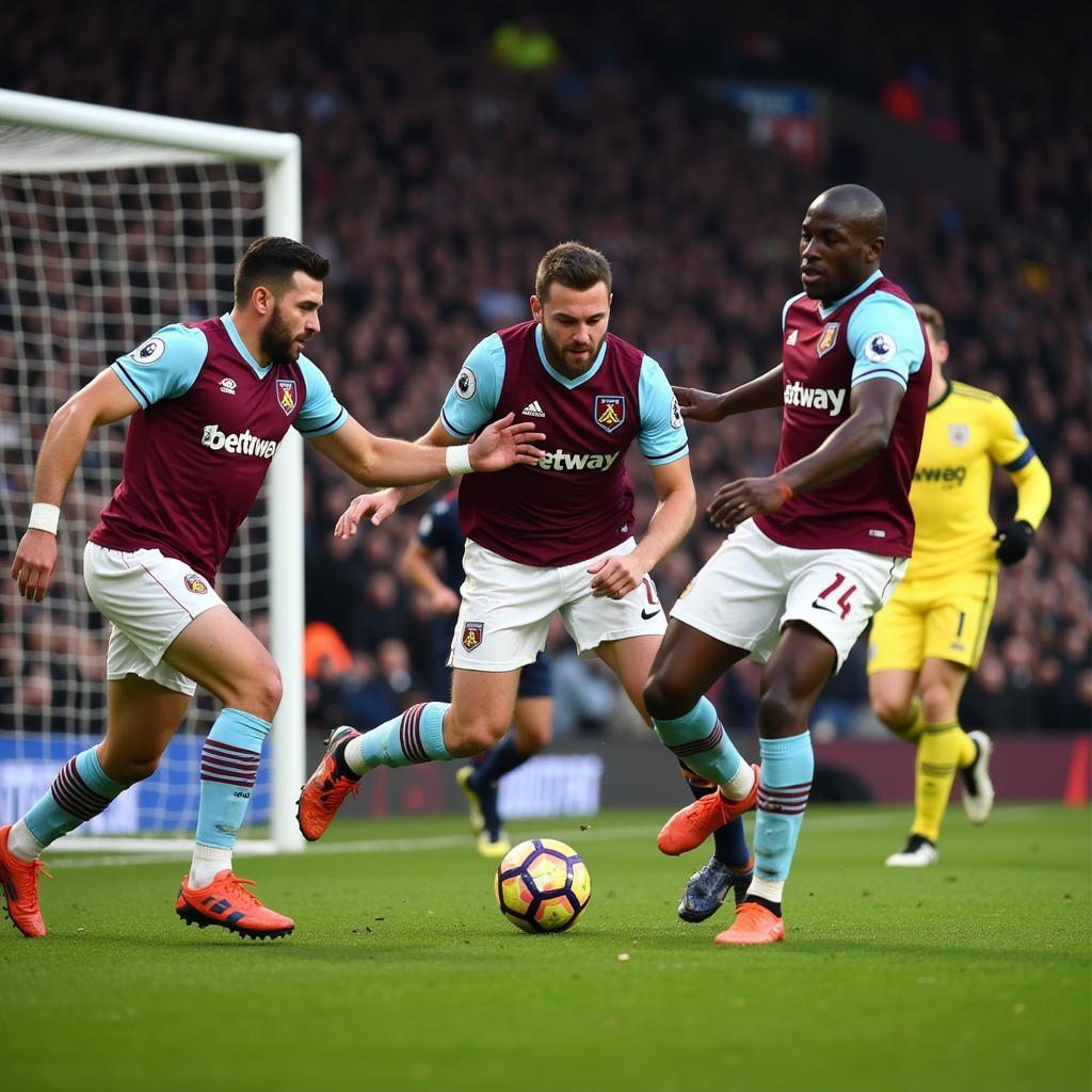 West Ham Tấn Công Mạnh Mẽ