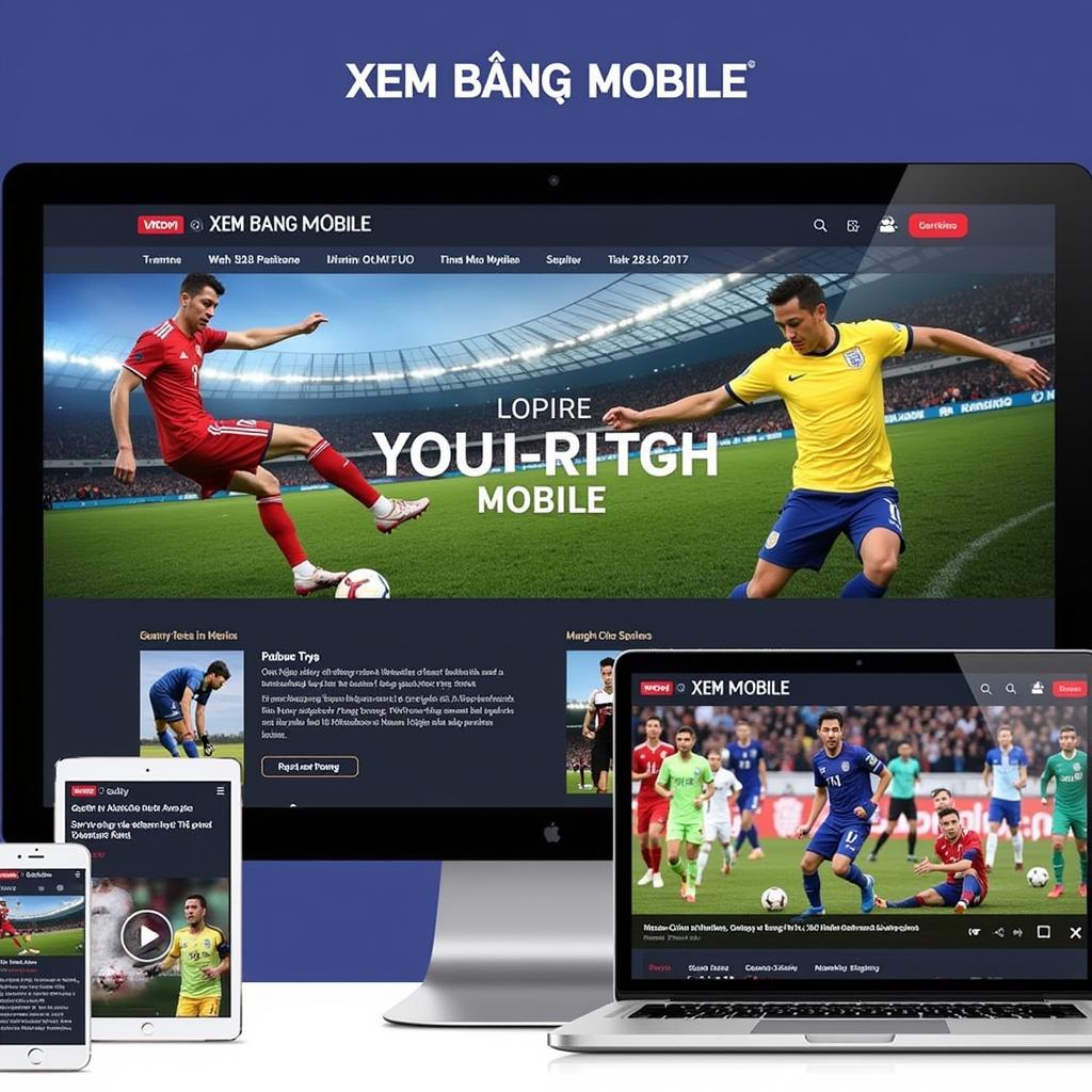 Xem bóng đá trên Xem Bóng Mobile