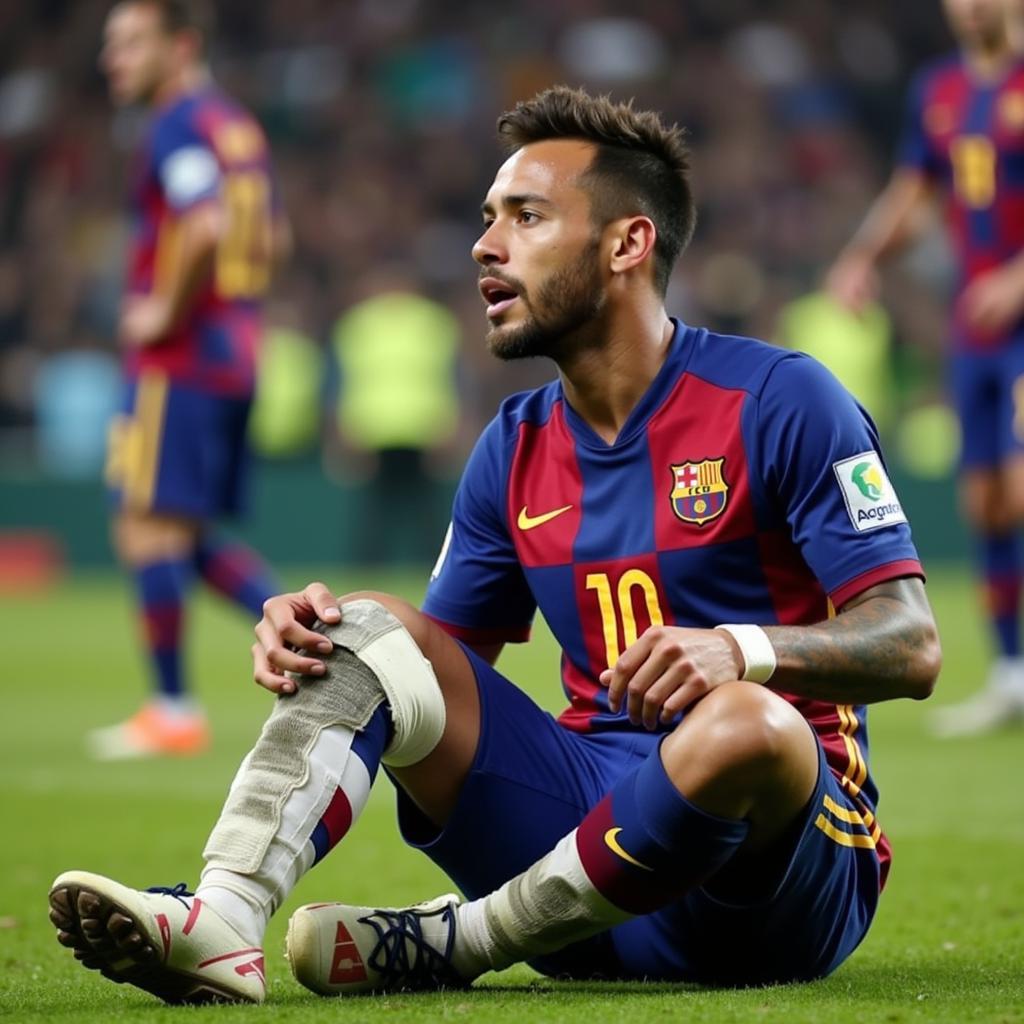 Neymar chấn thương