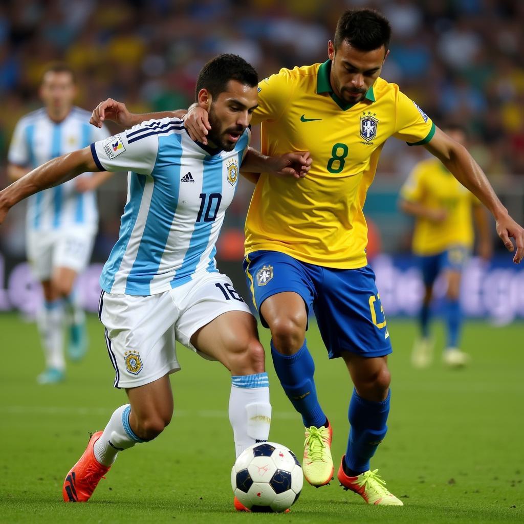 Argentina và Brazil đối đầu nảy lửa